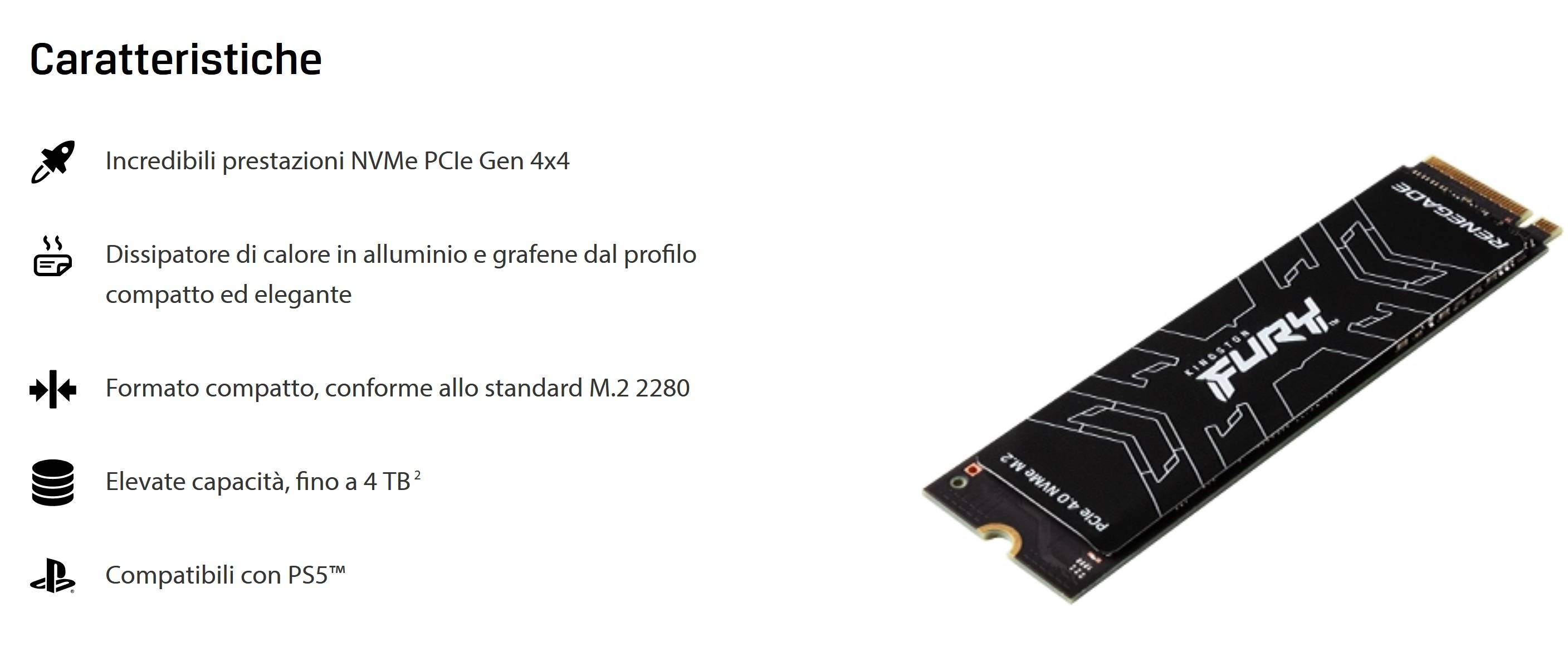 kingston fury Kingston Fury Renegade PS5 Recensione